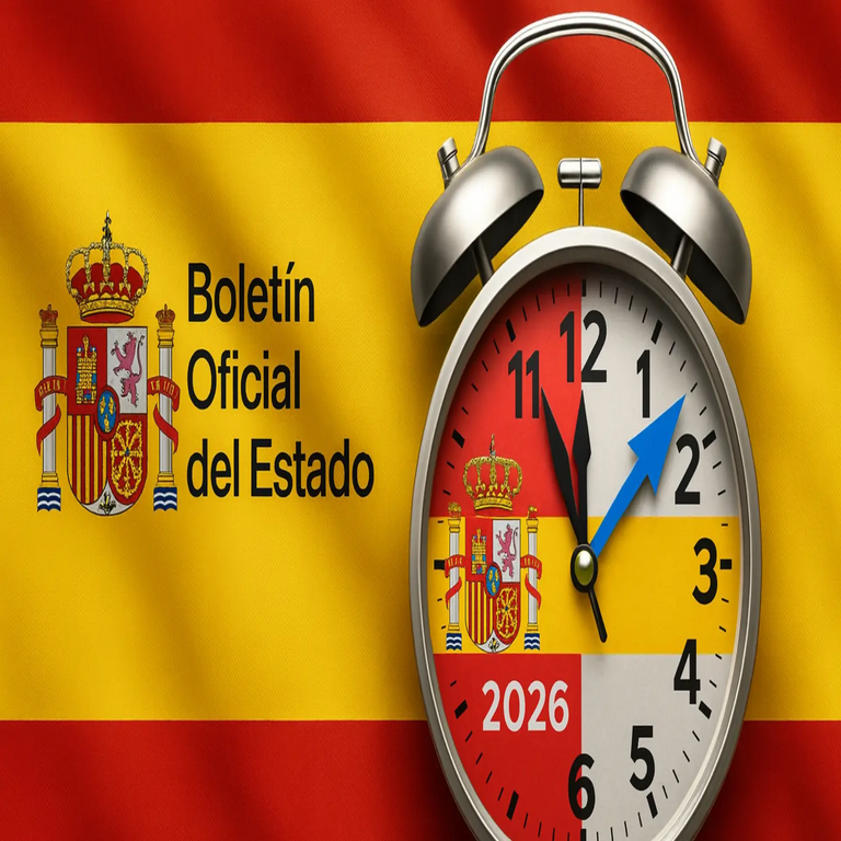 Confirmado por el Boletín Oficial del Estado: el primer ajuste horario de 2026 en España se adelanta.