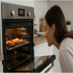 Método para transformar cualquier horno convencional en una freidora de aire, permitiendo una cocción saludable sin adición de grasas