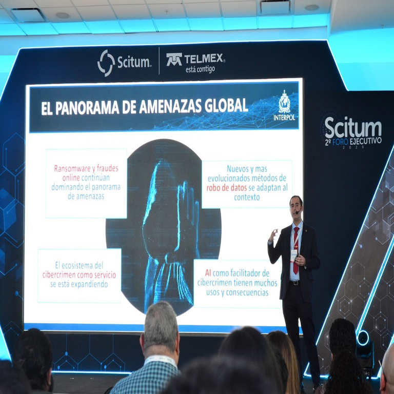 Las tres principales ciberamenazas en Latinoamérica: ransomware, fraude financiero y troyanos bancarios, según Interpol.