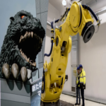 Godzilla, el robot de 36 toneladas que sucederá al actual robot industrial más grande del mundo en el reactor de fusión.