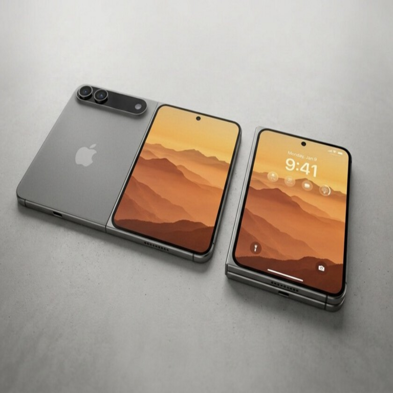 El iPhone plegable adquiere una realidad sin precedentes, con la reciente filtración de sus primeros renders CAD en 3D.