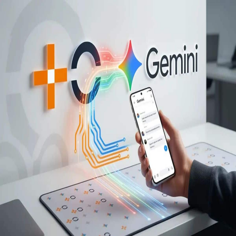 Orange prevé ofrecer Gemini, la inteligencia artificial de Google, a sus clientes en España.