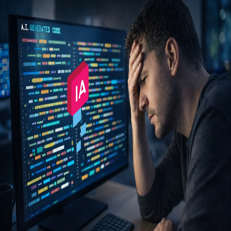 Desarrolladores revelan la verdad sobre el empleo de la inteligencia artificial: se nos impone su uso pese a que reduce nuestra eficiencia.