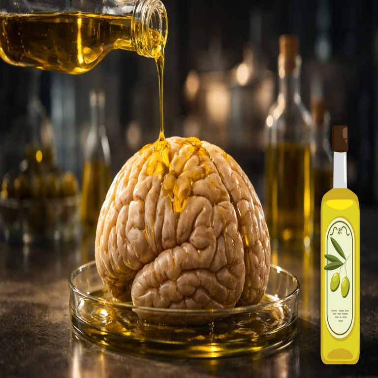 Científicos asocian el consumo de aceite de oliva virgen extra con una función cerebral mejorada.