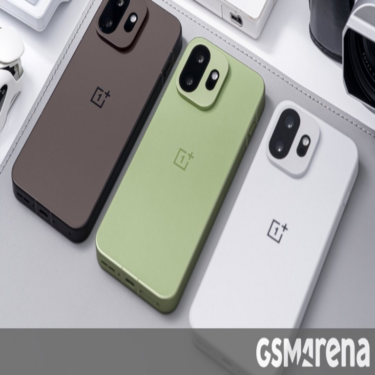Descubre el OnePlus 15T en las primeras imágenes reales que muestran los tres colores dispuestos uno al lado del otro.