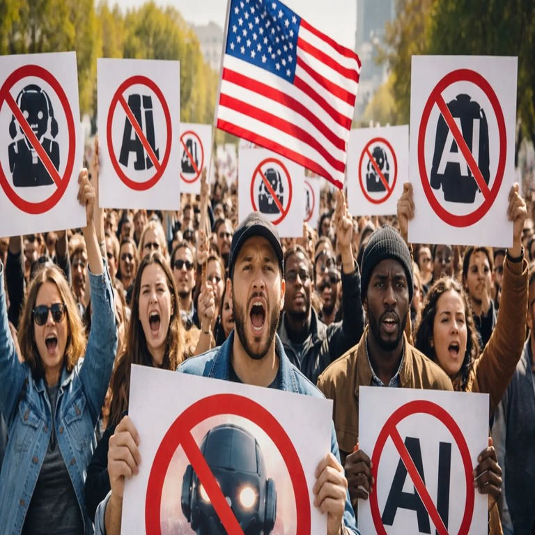 Un estudio estadounidense indica que más del 50 por ciento de las personas rechaza la inteligencia artificial, ya que emplean la tecnología en contra de la voluntad del usuario.