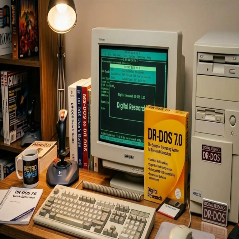 DR-DOS resucita de las cenizas: el competidor olvidado de MS-DOS se reinventa completamente desde cero.