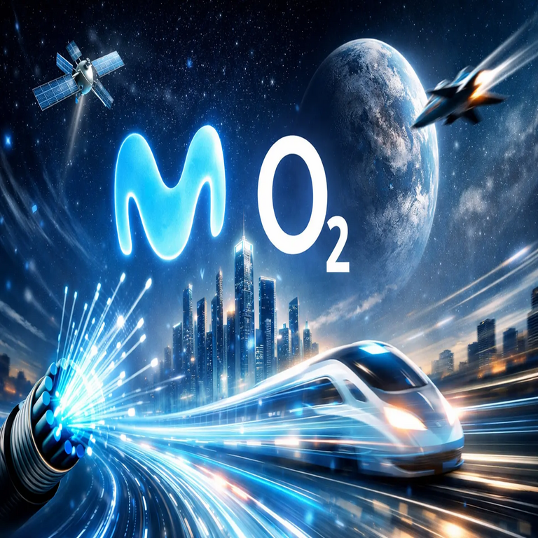 La conexión de fibra óptica de Movistar y O2 supera las especificaciones: entrega velocidades superiores a las contratadas. La conexión de fibra óptica de Movistar y O2 supera las especificaciones: entrega velocidades superiores a las contratadas.