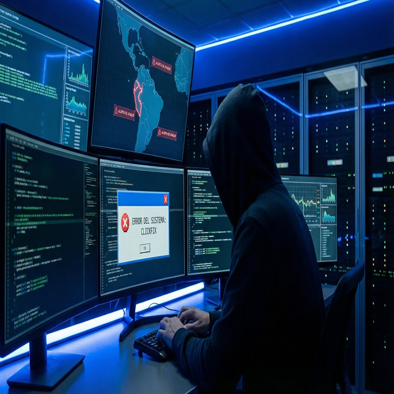 Advertencia en Perú: el territorio ya acumula el 6% de los incidentes de ataques ‘ClickFix’ y esta es la manera en que buscan sustraer tus datos personales.