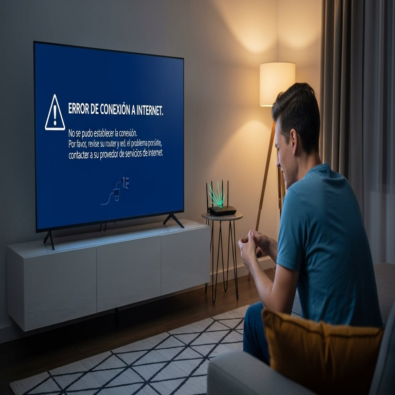 Guía de resolución de problemas de conectividad a internet en el televisor. Guía de resolución de problemas de conectividad a internet en el televisor.
