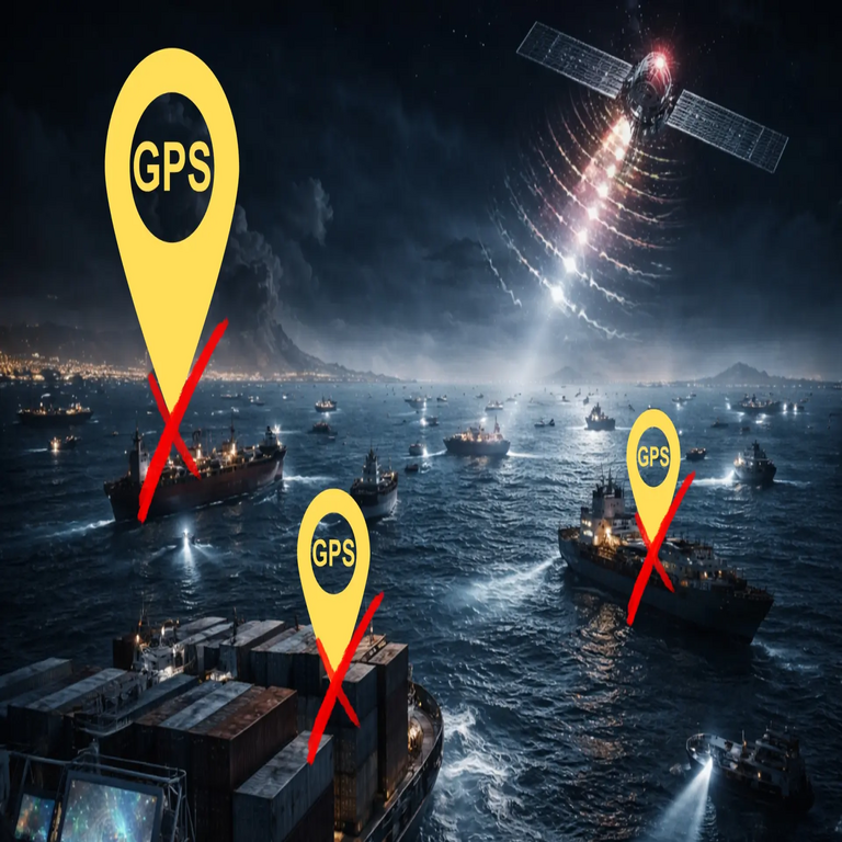 Mil embarcaciones navegaron sin orientación en Oriente Medio tras la interrupción de su señal GPS: “Llevan 15 años de retraso”.