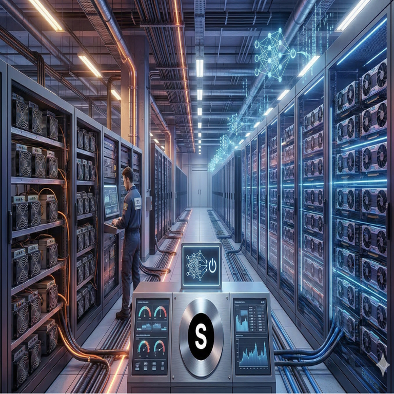 Simple Mining ofrece su capacidad eléctrica al sector de la inteligencia artificial.