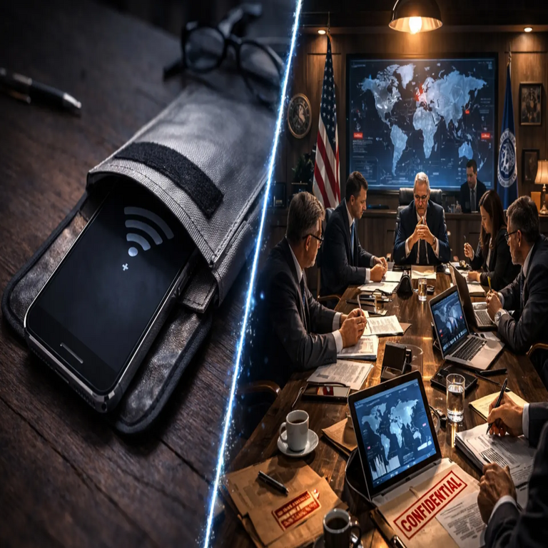 Bolsas de Faraday: ¿qué representan esas peculiares fundas protectoras para dispositivos móviles que se observan en las sesiones del Consejo Nacional de Defensa y en reuniones de máximo nivel?
