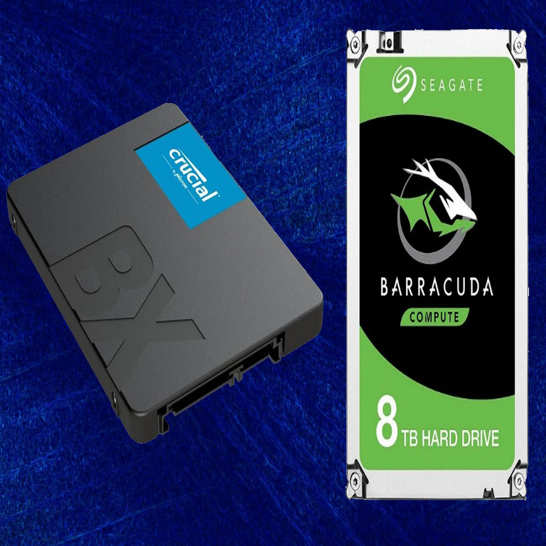 Aprovecha las ofertas disponibles en discos HDD y SSD para realizar copias de seguridad con garantía.
