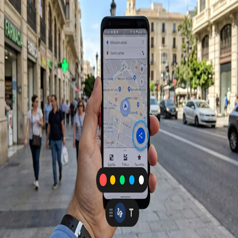 Actualización confidencial de Google Maps permitirá que tus contactos conozcan tu ubicación en tiempo real de forma permanente.