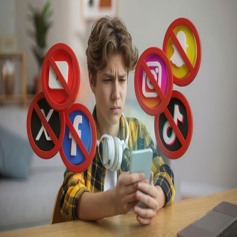 Redes sociales y adolescentes: un debate global en expansión sobre si optar por una prohibición absoluta o un empleo restringido.