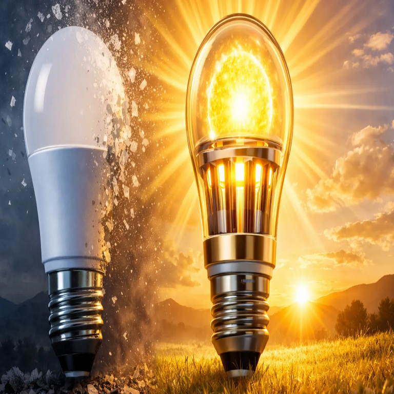 Despedida a las luces LED: las bombillas de última generación han llegado, con menor consumo energético y una luz más similar a la solar.