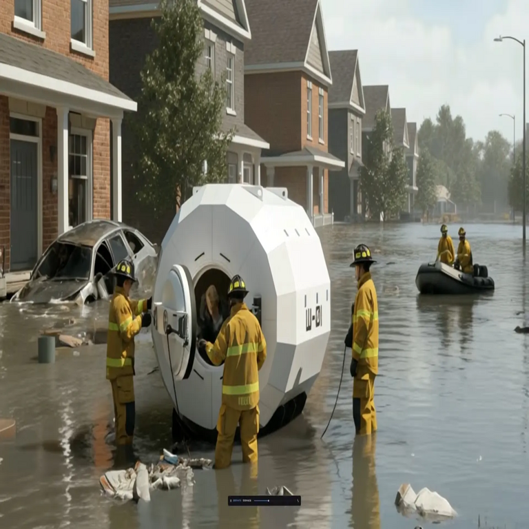 LifePods: minibúnkeres compactos diseñados para salvaguardar la vida de su familia durante varios días en escenarios de emergencia crítica.