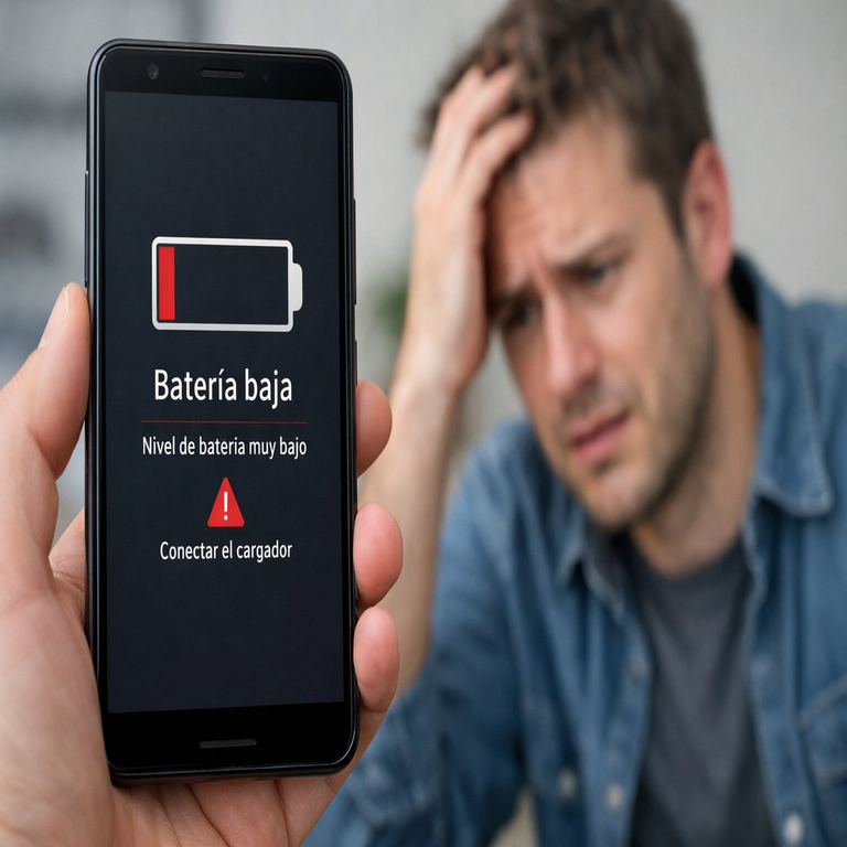 Estrategias óptimas para extender la duración de la batería en un dispositivo Android en situaciones sin acceso a un cargador.