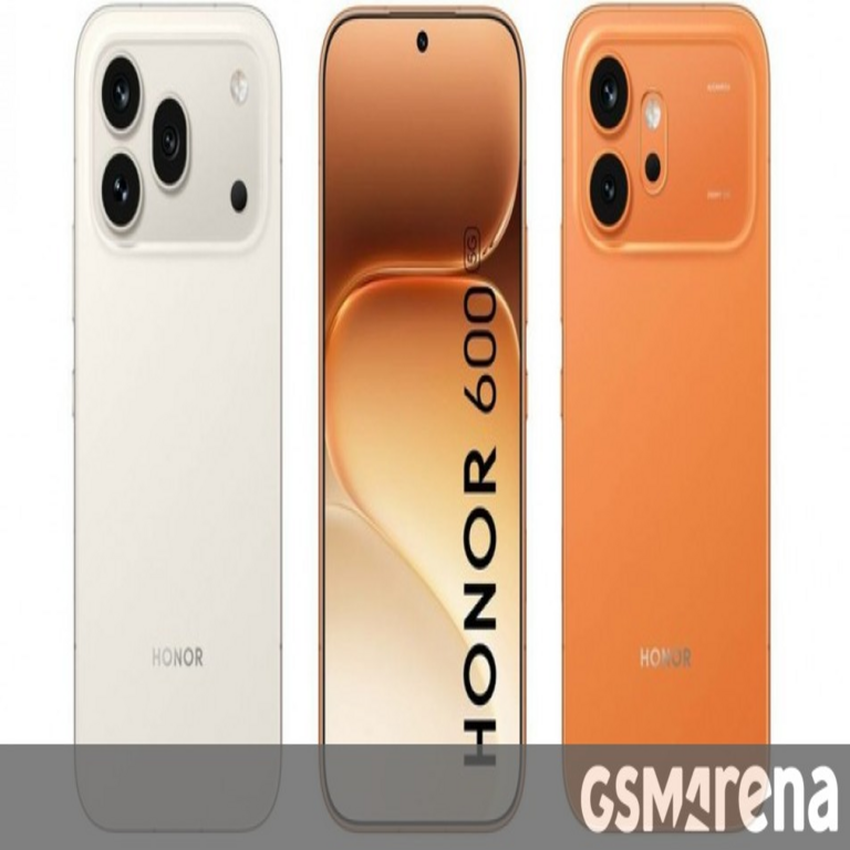 Se filtran renders del Honor 600 y Honor 600 Pro junto con algunas especificaciones técnicas.