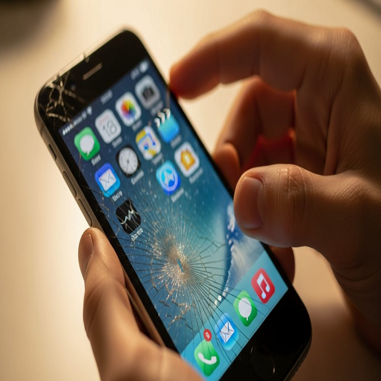 Razones para evitar el uso de un iPhone con pantalla dañada: incrementa el riesgo de incendios.