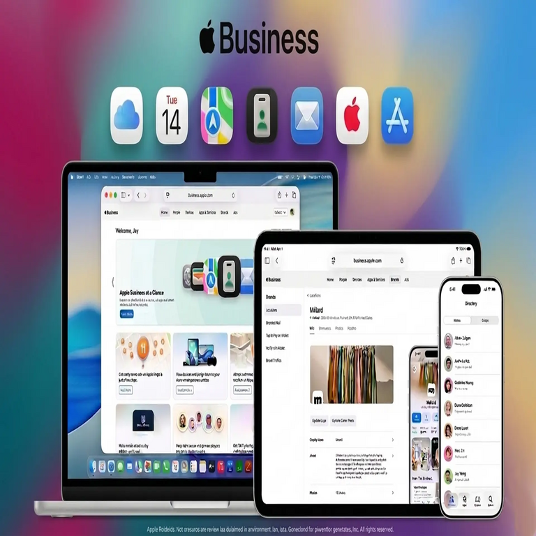 Apple Business llega a España como la solución integral para las empresas.