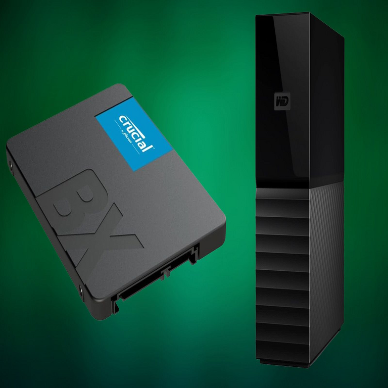 Aprovecha las promociones disponibles en discos HDD y SSD para realizar copias de seguridad con total garantía.