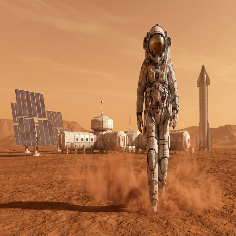 Descubre las tecnologías que propulsan la carrera espacial hacia Marte y facilitan su exploración humana.