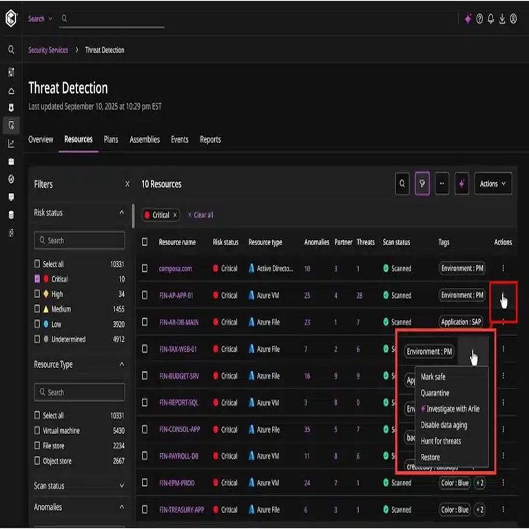 Commvault incorpora detección multicapa en su solución de análisis de amenazas.