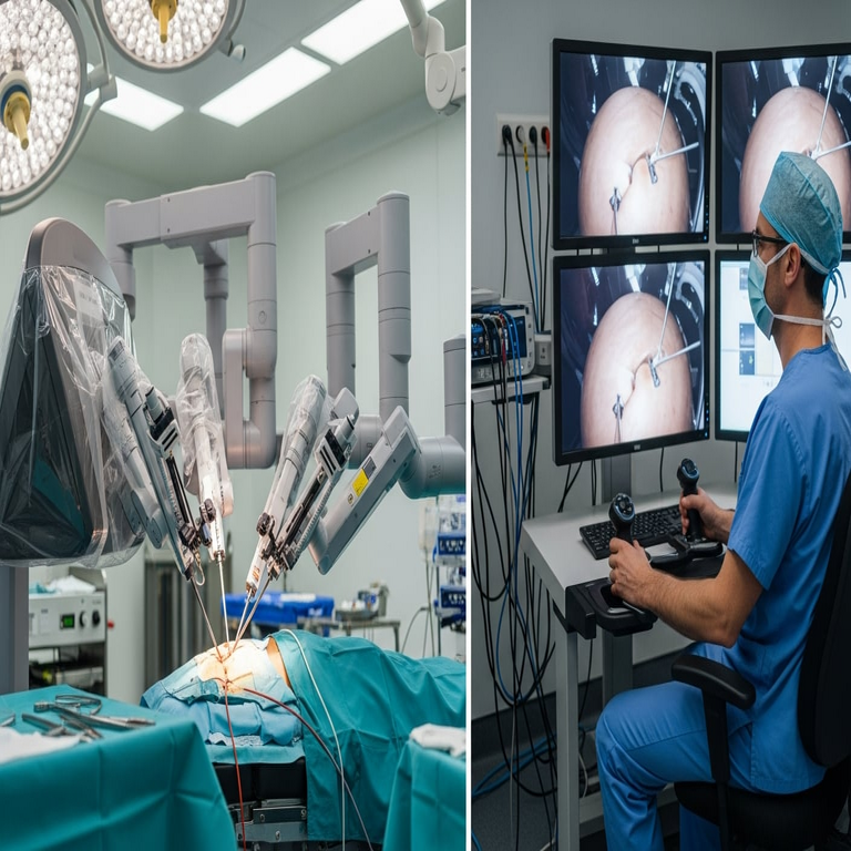 La intervención quirúrgica realizada por un robot controlado a 2.400 kilómetros de distancia salvó a un paciente del cáncer de próstata.