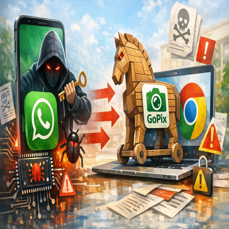 Advertencia sobre troyano en WhatsApp y Google Chrome: GoPix se disfraza de estas aplicaciones para infiltrarse en tu dispositivo móvil o PC