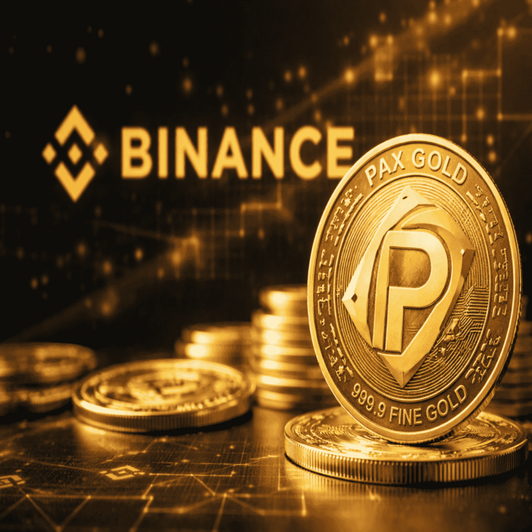 Binance incorpora oro tokenizado en sus reservas.
